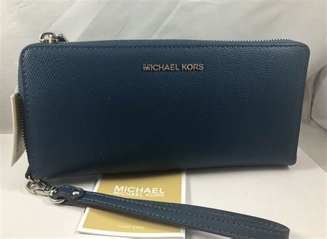 where to buy michael kors luxe teal wallet|Michael Kors Money Pieces Travel CONTINENTAL Leather .